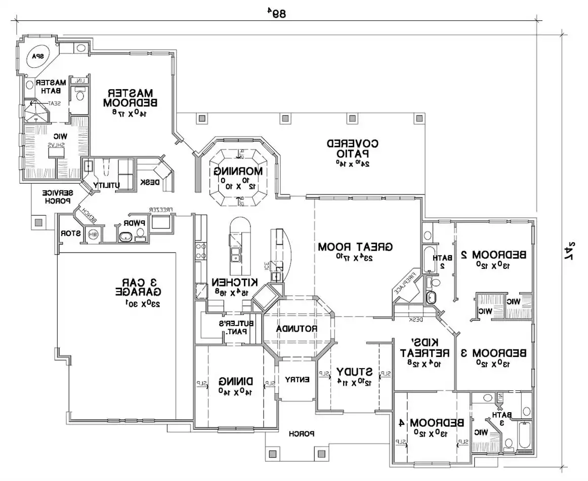1st Floor Plan