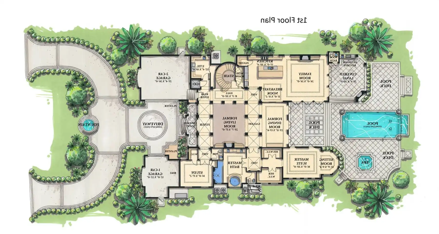 1st Floor Plan