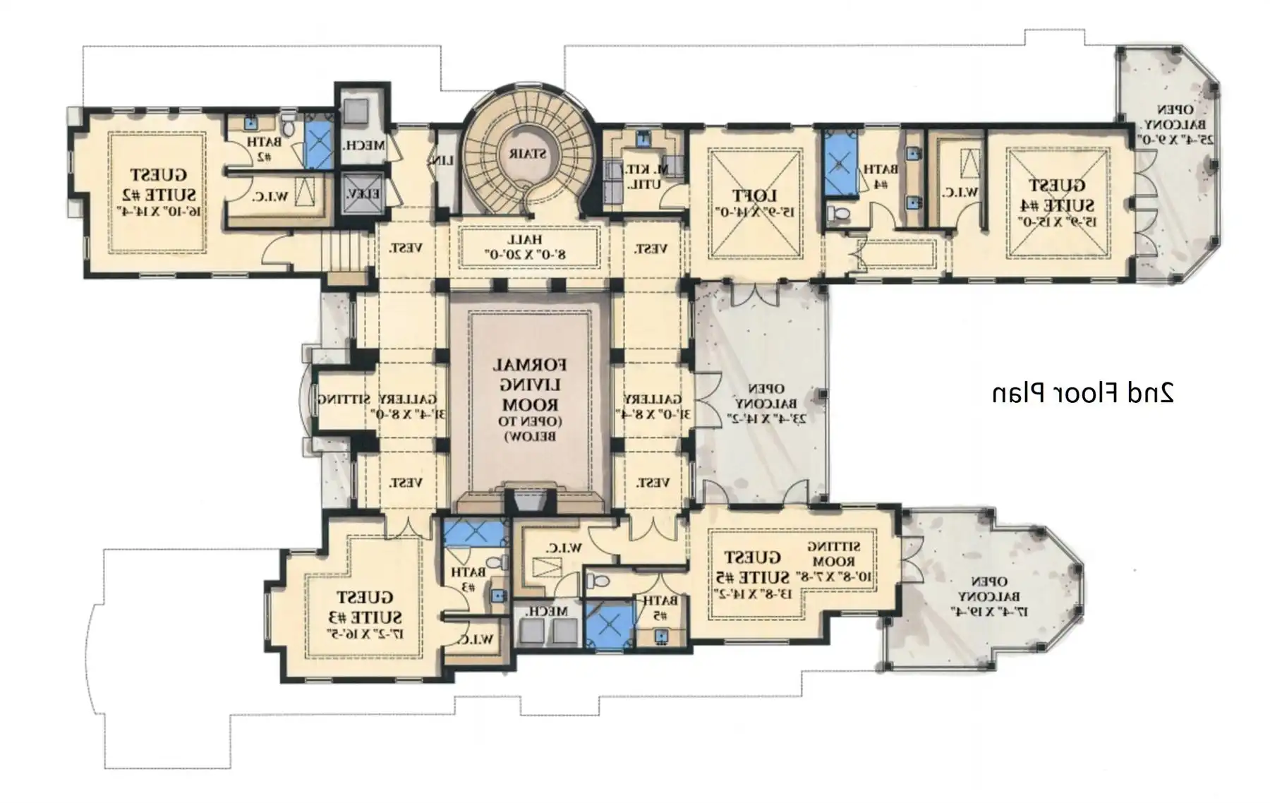 2nd Floor Plan