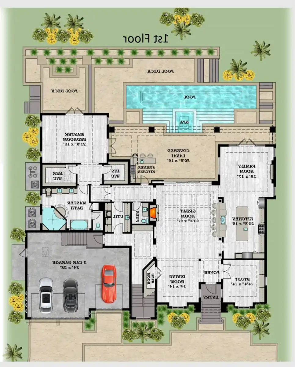 1st Floor Plan