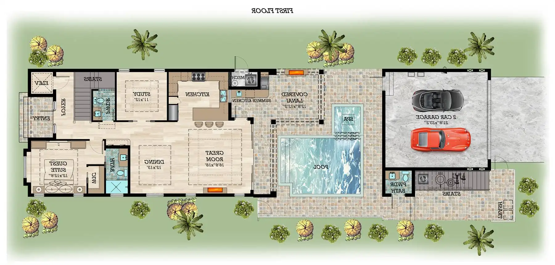 1st Floor Plan