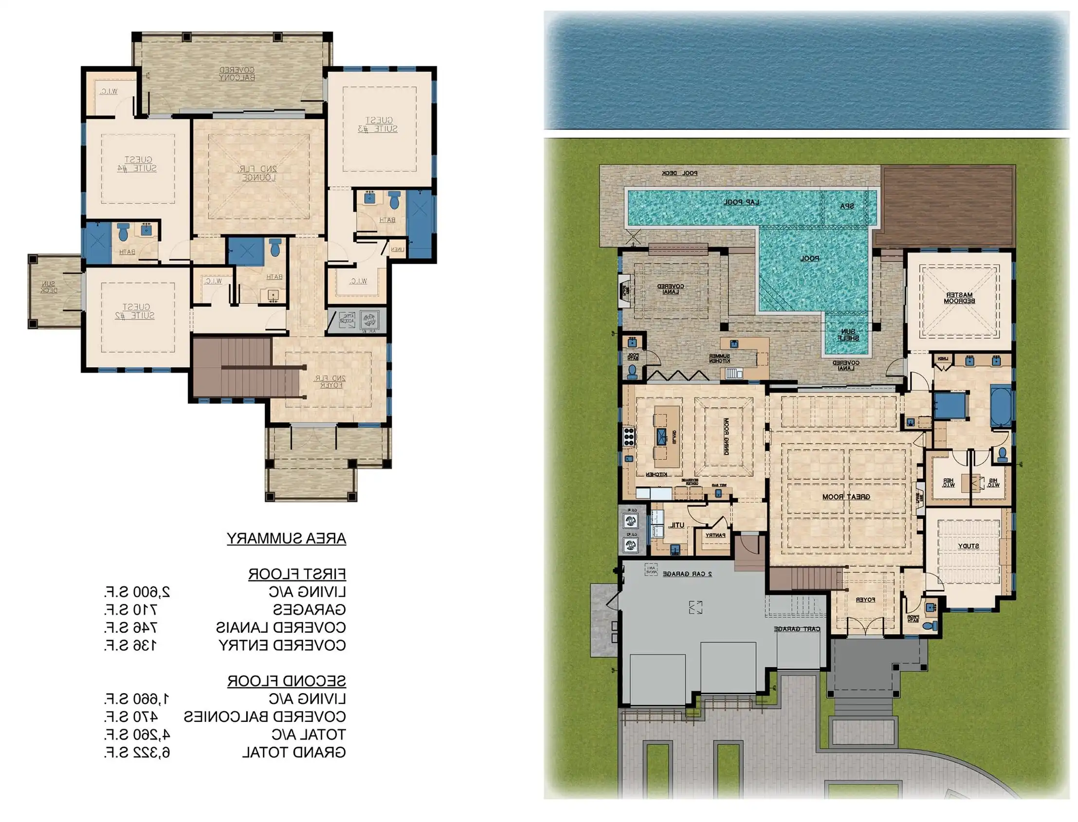 Combined Floor Plan