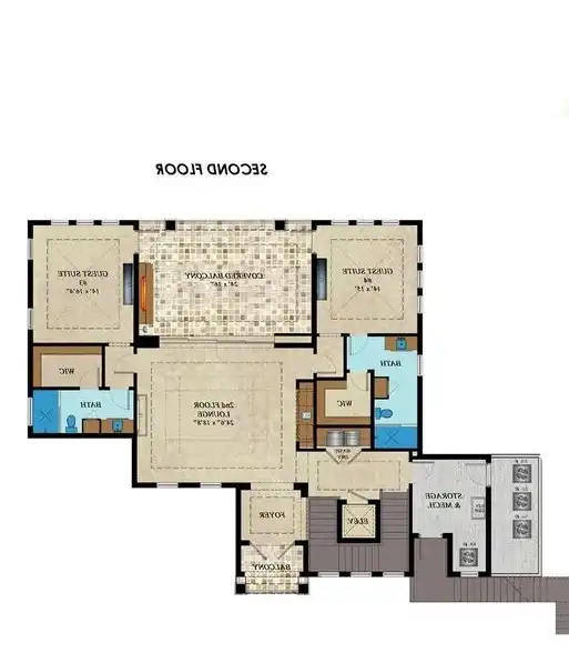2nd Floor Plan