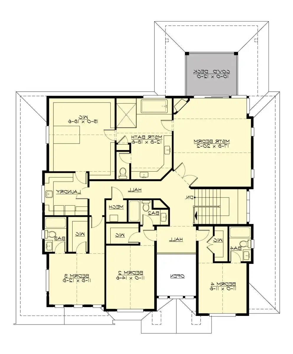 Upper Floor Plan