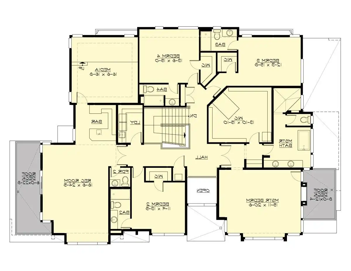 Upper Floor Plan