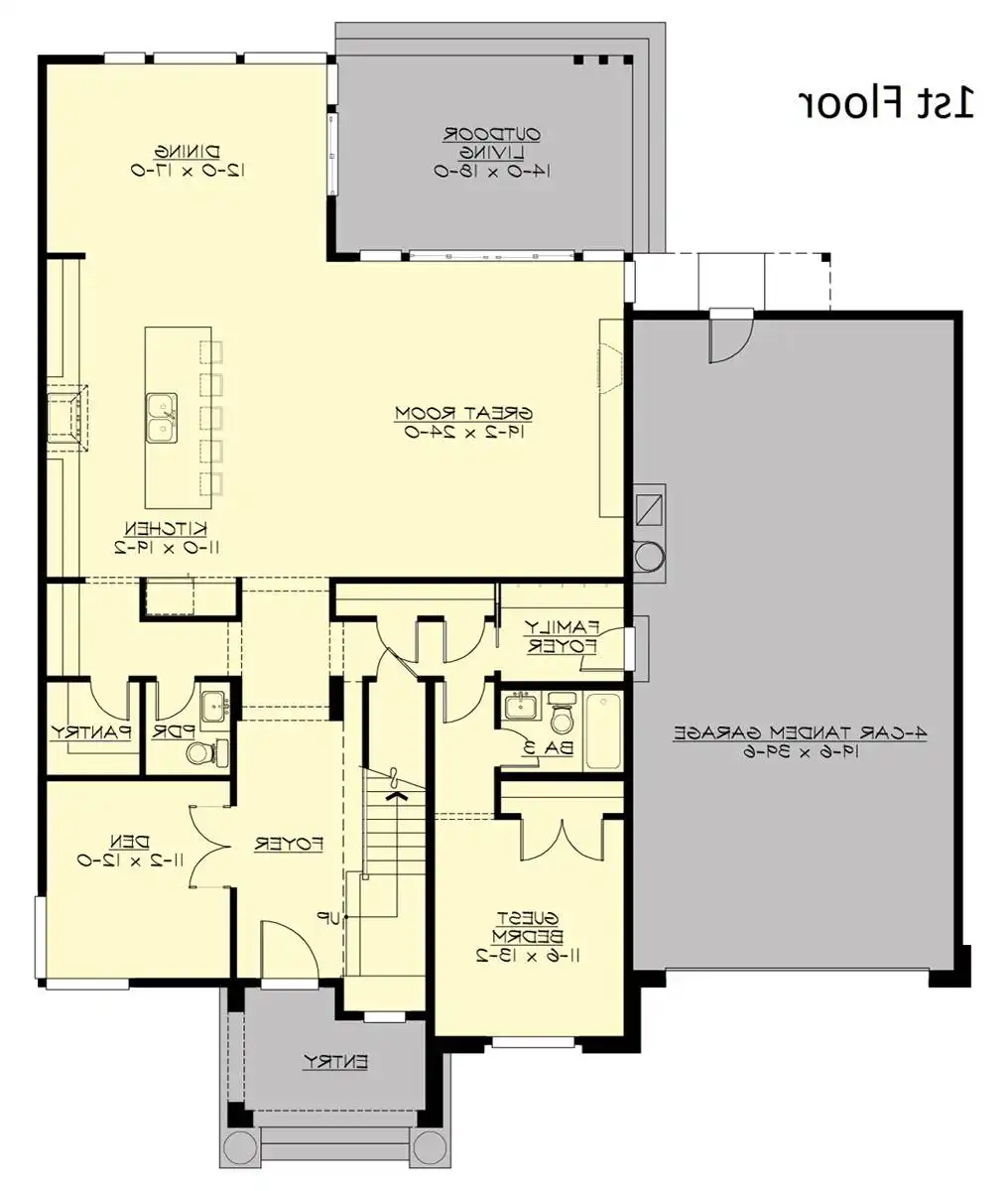1st Floor Plan