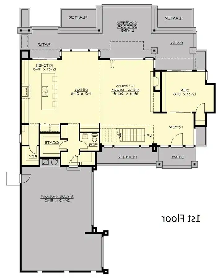 1st Floor Plan