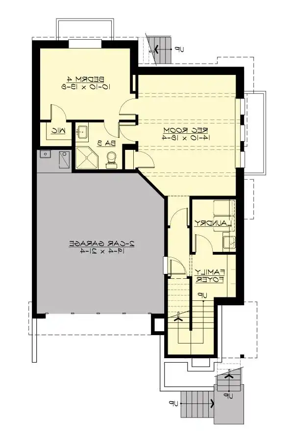 Lower Level Floor Plan