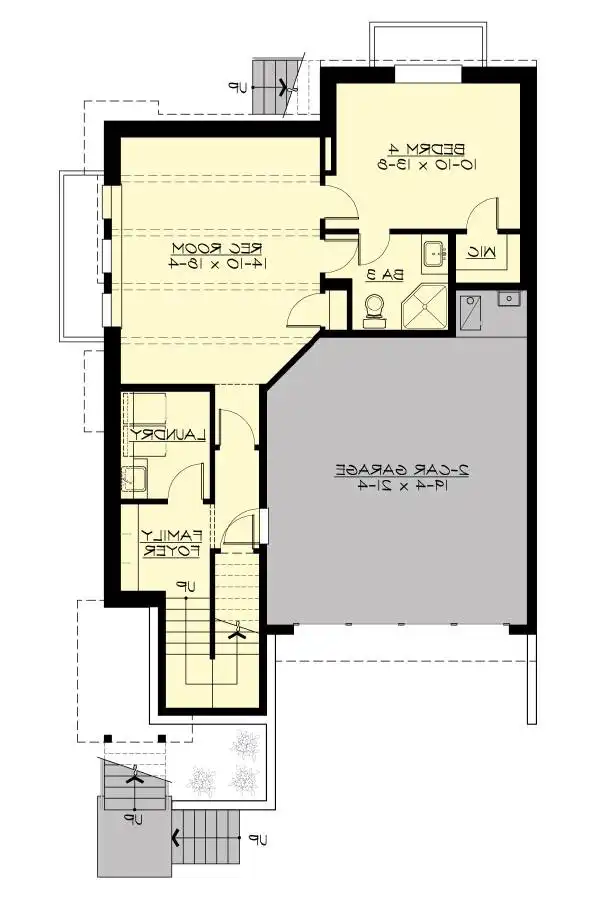 Lower Level Floor Plan