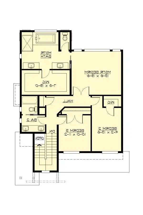 Upper Floor Plan