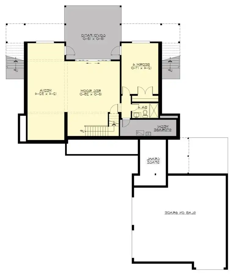 Lower Level Floor Plan