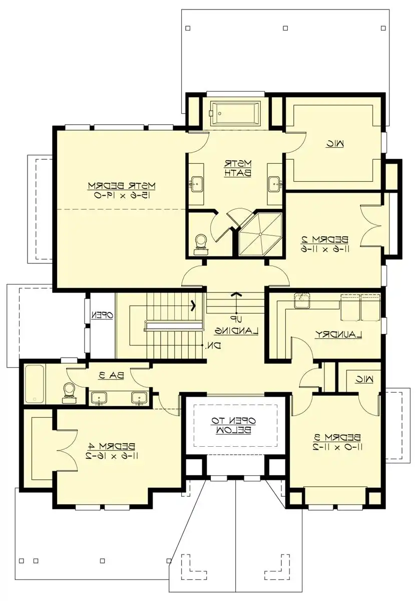 Upper Floor Plan