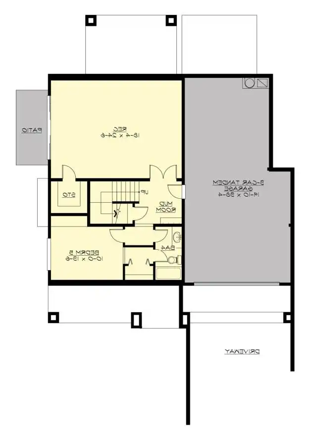 Lower Level Floor Plan