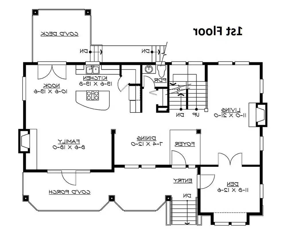 1st Floor Plan