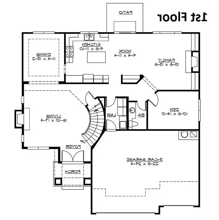 1st Floor Plan