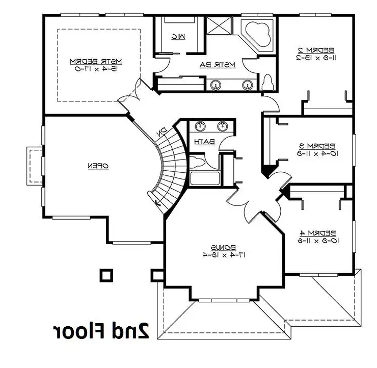 2nd Floor Plan