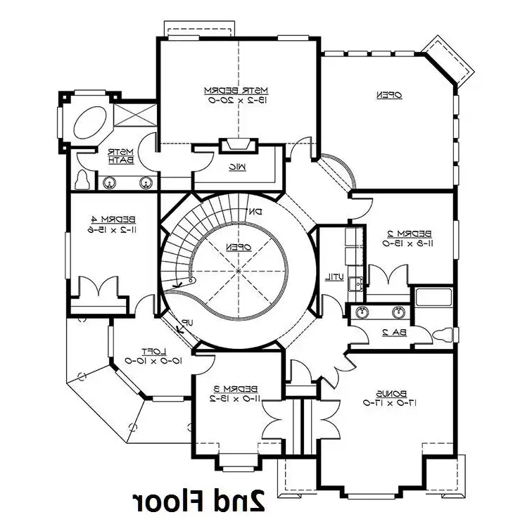 2nd Floor Plan