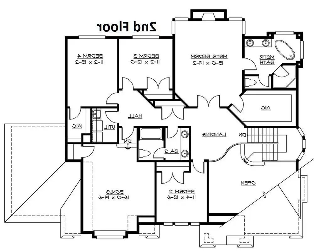 2nd Floor Plan