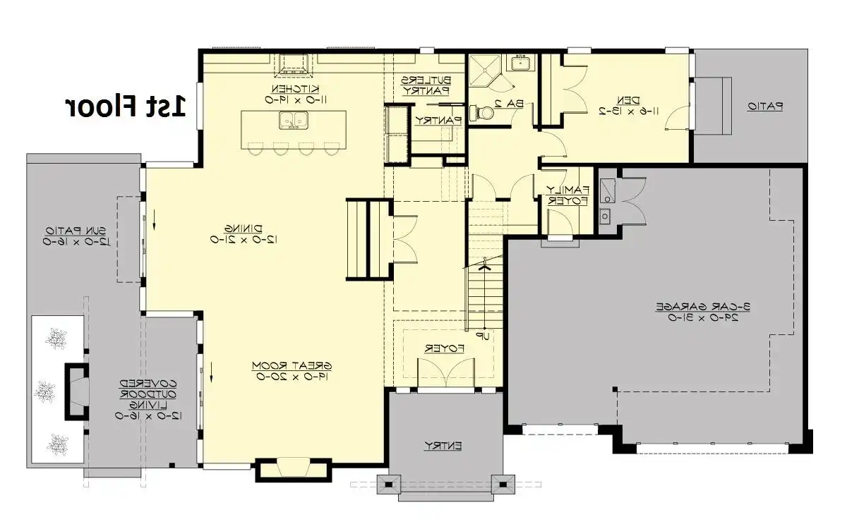 1st Floor Plan