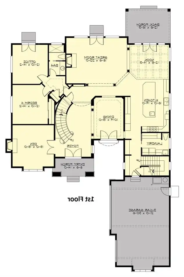 1st Floor Plan