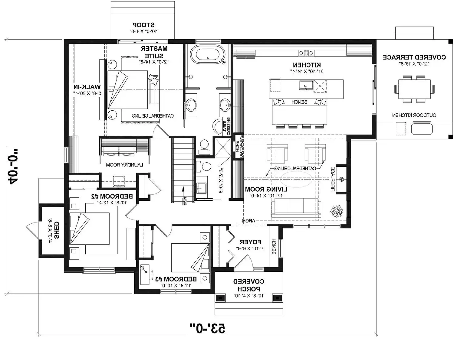 Basement Stair Location
