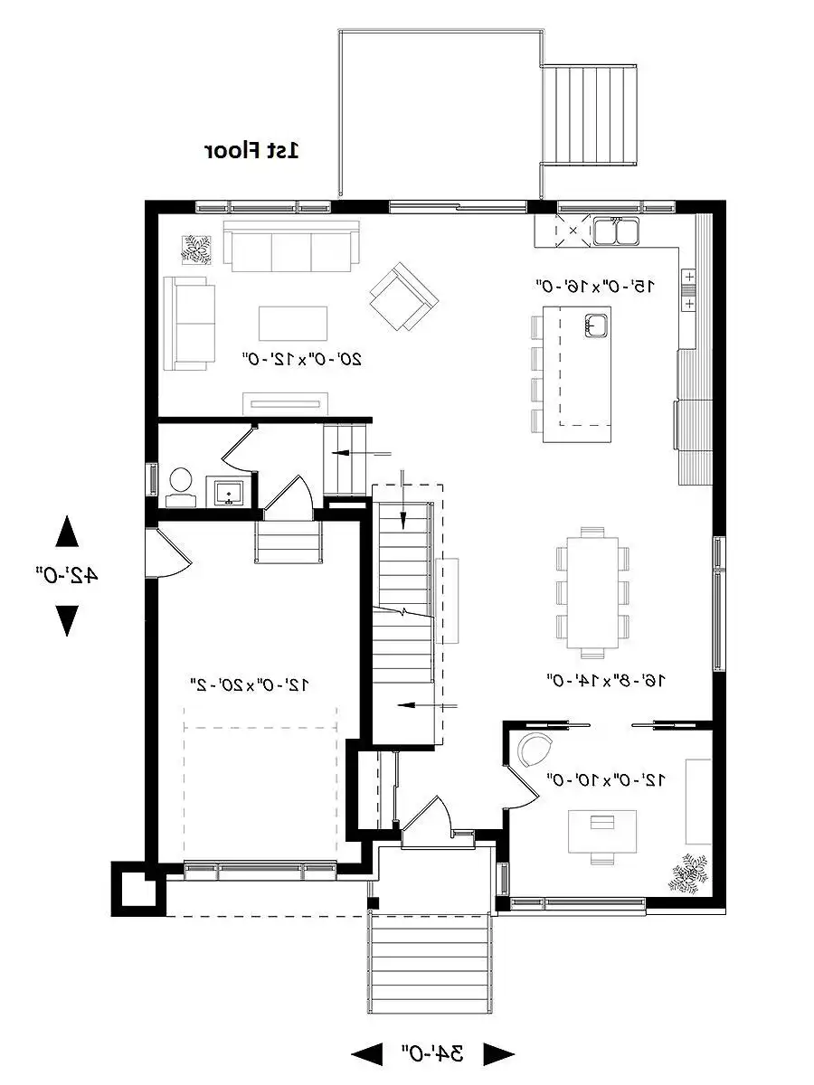 1st Floor Plan