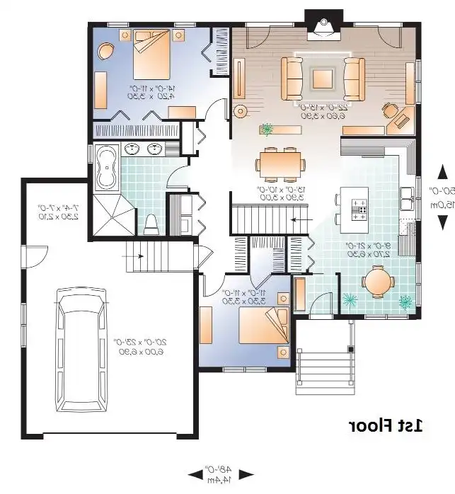 1st Floor Plan
