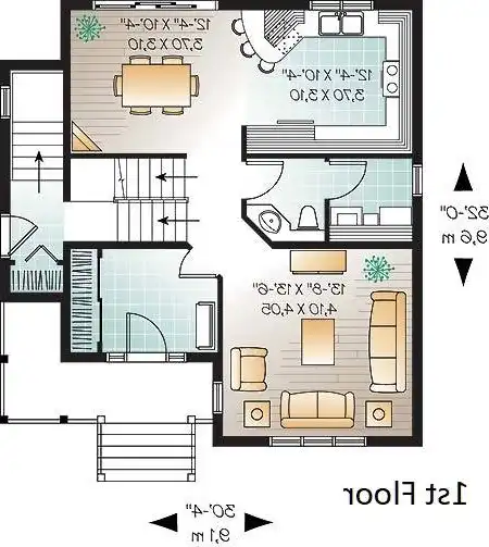 1st Floor Plan