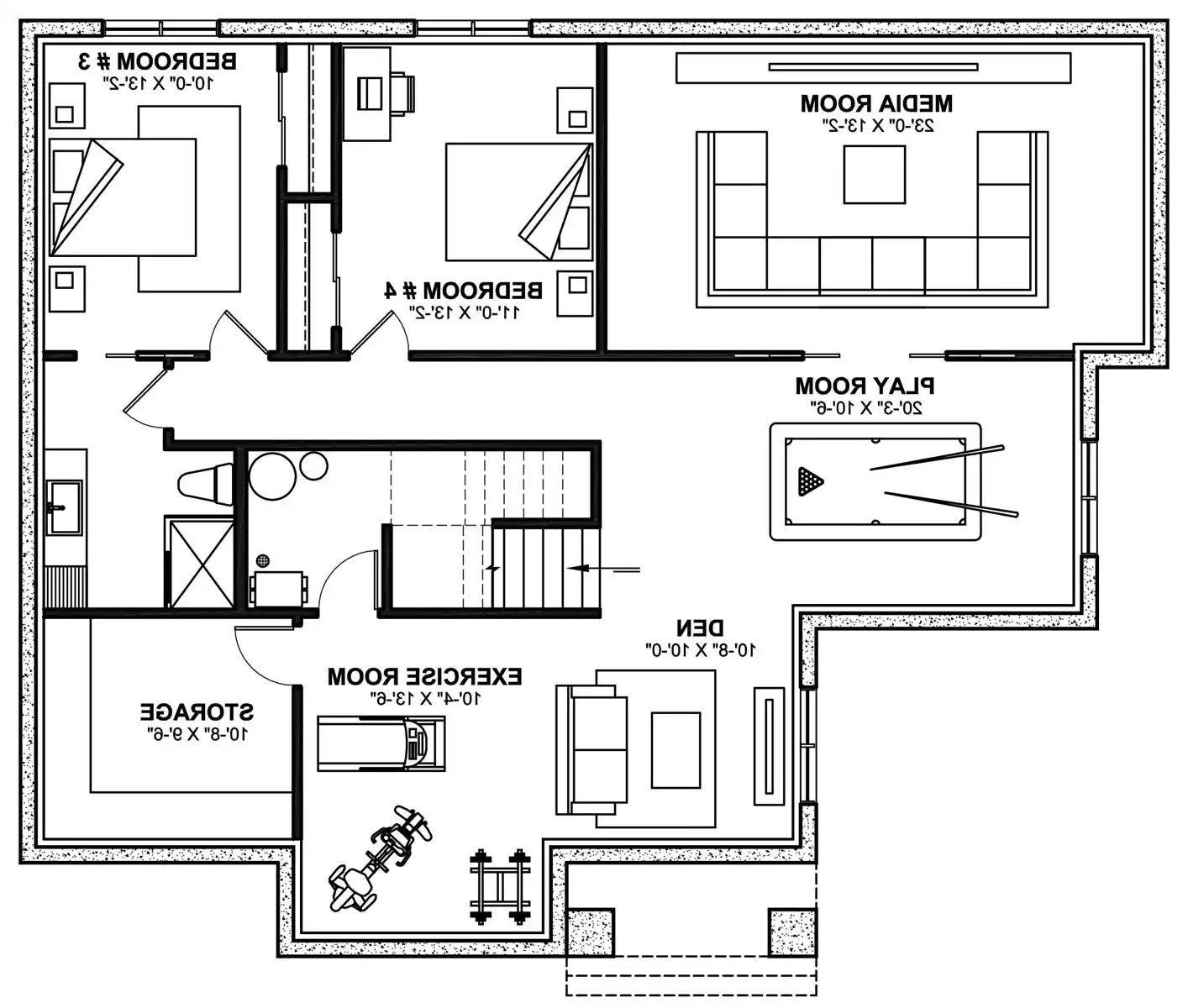 Lower Level Plan