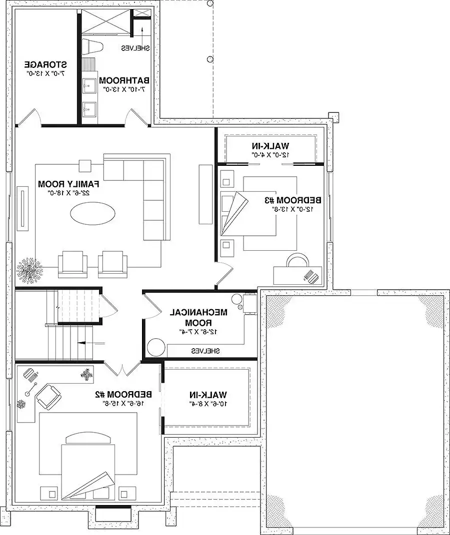 Lower Level Plan
