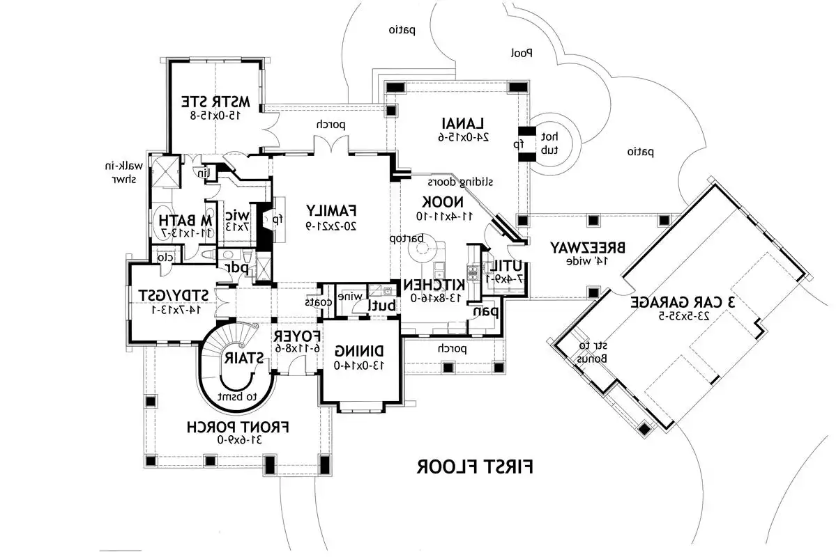 1st Floor Plan