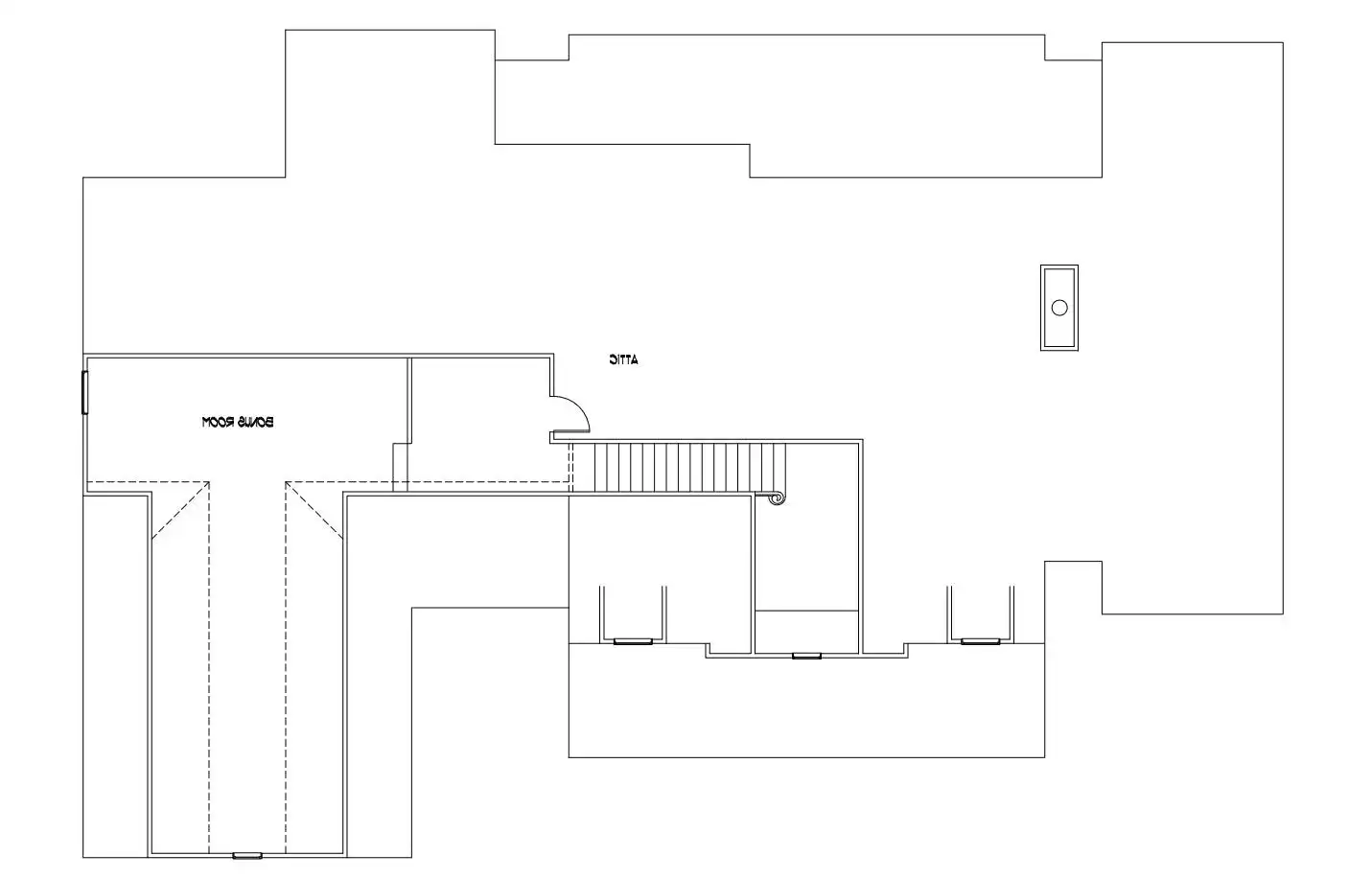 2nd Floor 3-Car Option