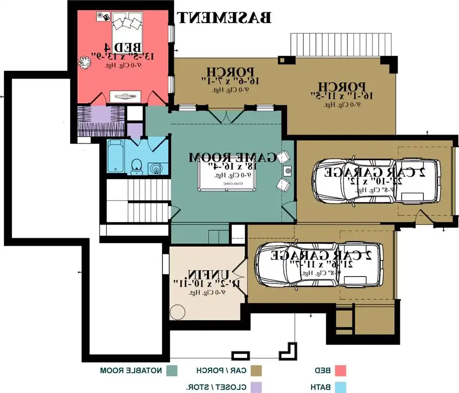 Basement Floor Plan
