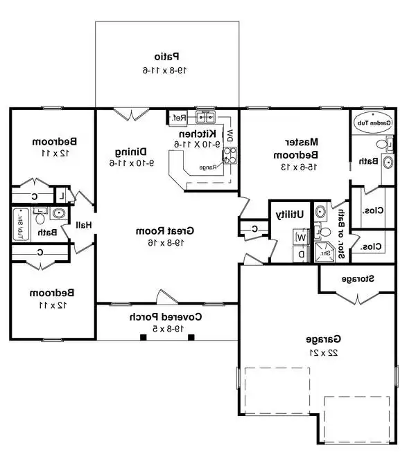 1st Level Floorplan