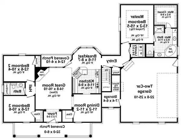 1st Level Floorplan