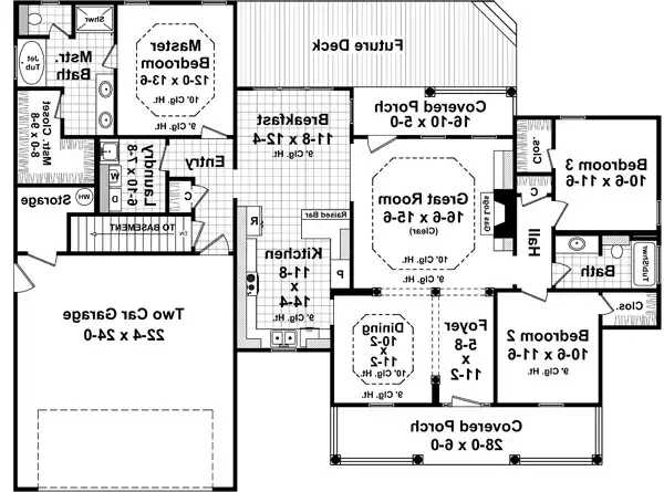 1st Level Floorplan