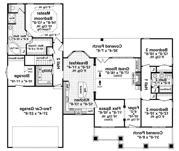 1st Level Floorplan