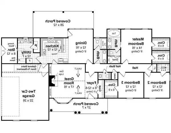 1st Level Floorplan