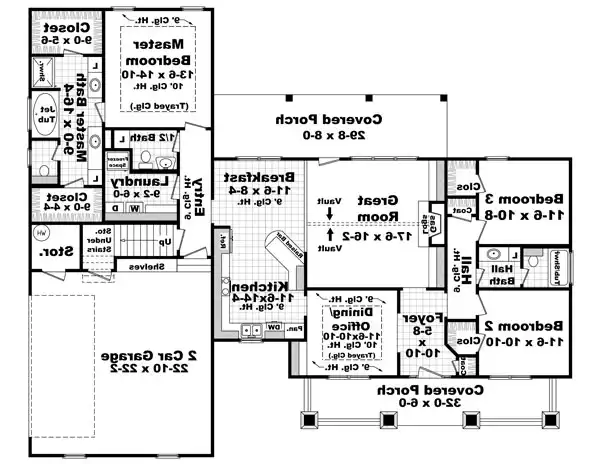 1st Level Floorplan