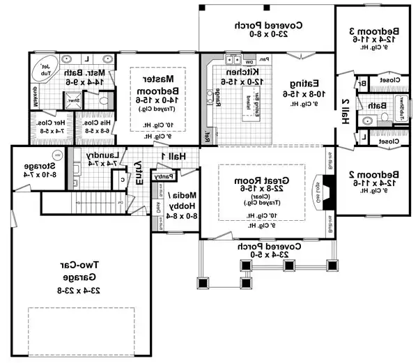 1st Level Floorplan