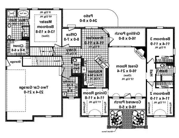 1st Level Floorplan