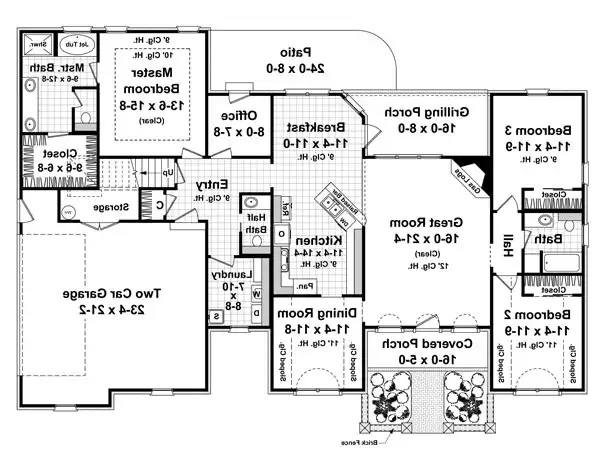1st Level Floorplan