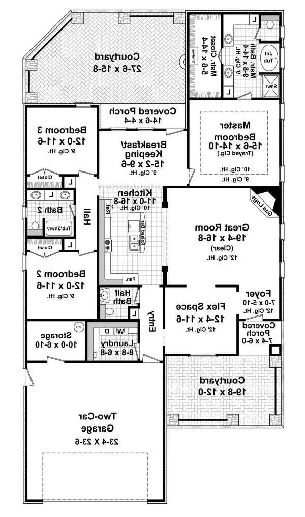 1st Level Floorplan