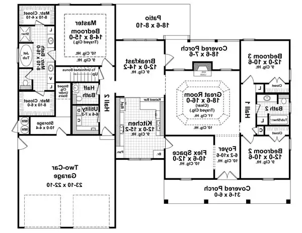 1st Level Floorplan
