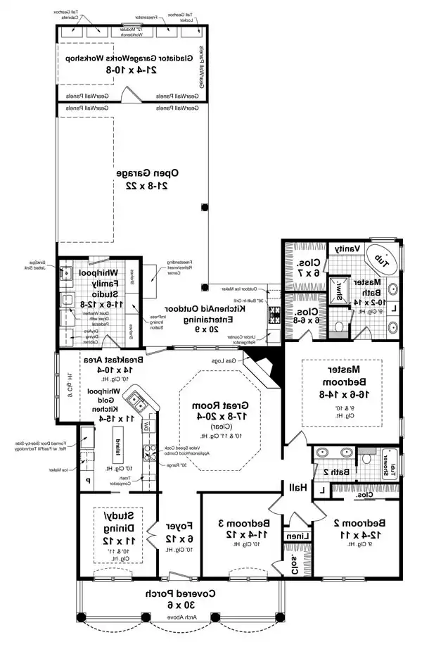 1st Level Floorplan