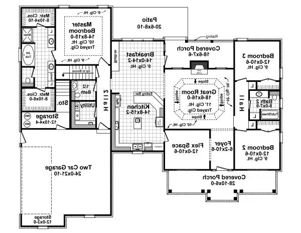 1st Level Floorplan