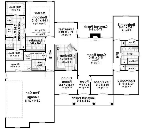 1st Level Floorplan
