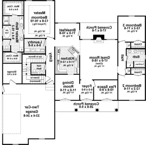 1st Level Floorplan