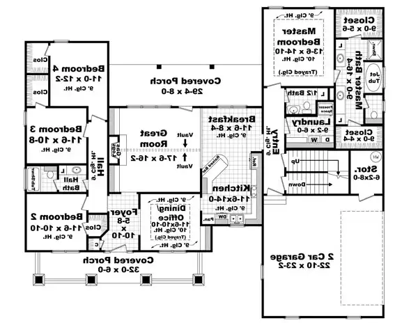 1st Level Floorplan