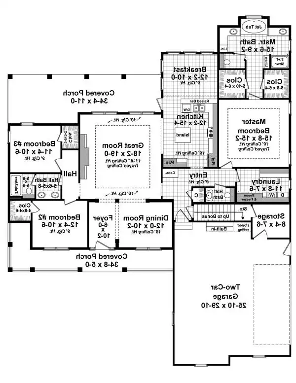 1st Level Floorplan